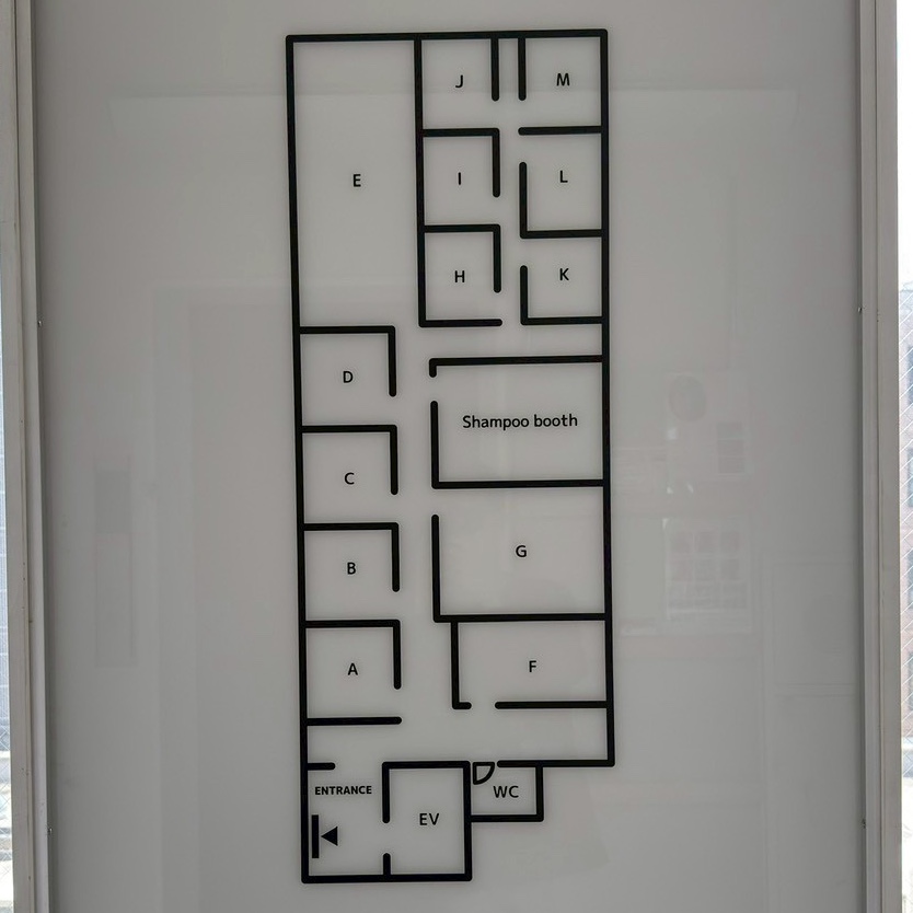 店舗間取り図